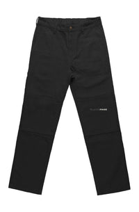 Blanc Page Canvas Pants in heavyweight 100% cotton duck canvas with reinforced knees and multiple pockets