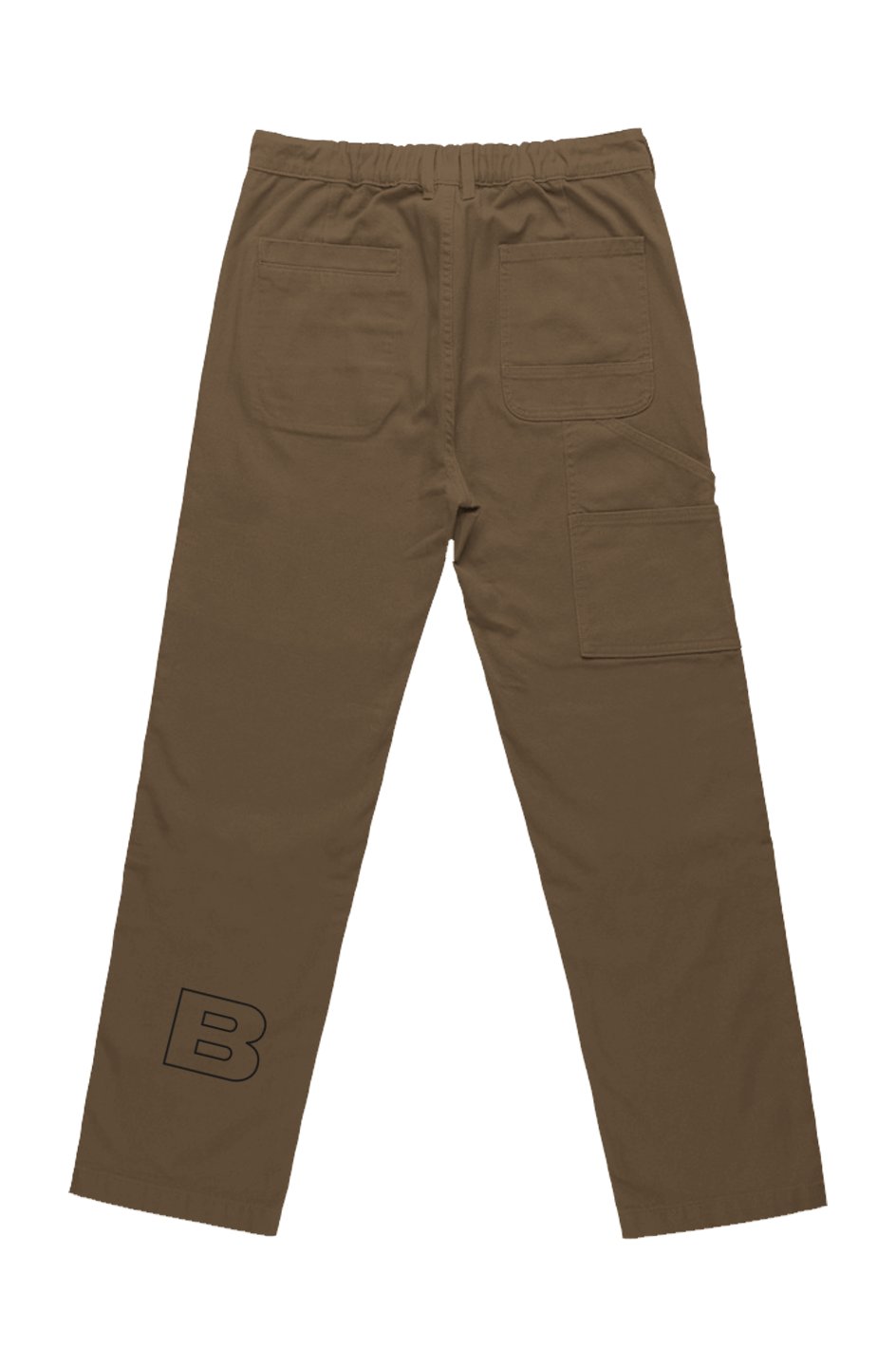 Blanc Page Canvas Pants made from durable heavyweight 100% cotton duck canvas with reinforced knees and multiple pockets.