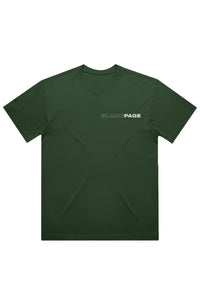 Blanc Page Box Tee heavyweight cotton boxy fit workwear tee with dropped shoulders